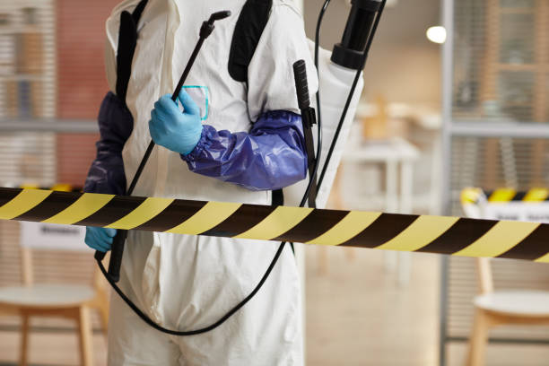 Professional Infectious Disease Decontamination technician working in Klamath, CA